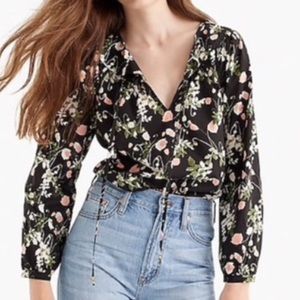 NWT J.Crew Peasant Top Sz Small